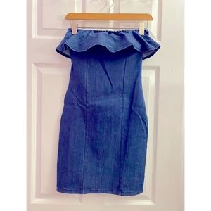Denim dress